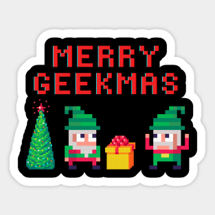 Elvin Xmas Sticker